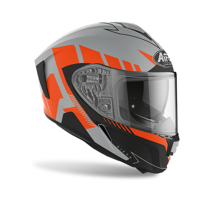 Spark Rise - Motorcycle Riding Helmet (Matt Orange)