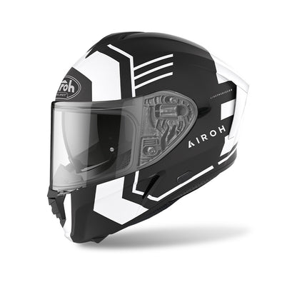 Spark Thrill - Motorcycle Riding Helmet (Matt Black)