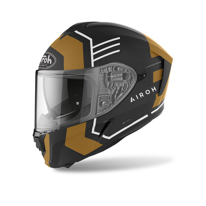 Spark Thrill - Motorcycle Riding Helmet (Matt Gold)