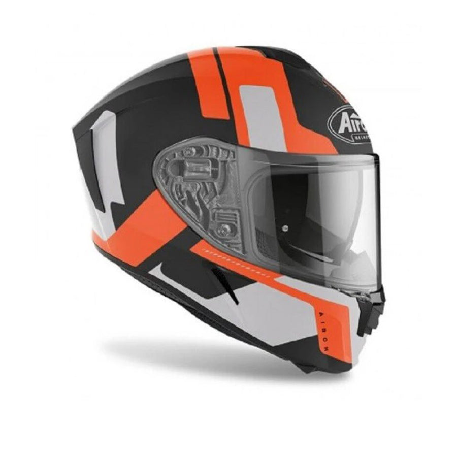 AIROH Casco Moto Integral SPARK RISE BLUE/YELLOW MATT XL - Leggero E Aerodinamico