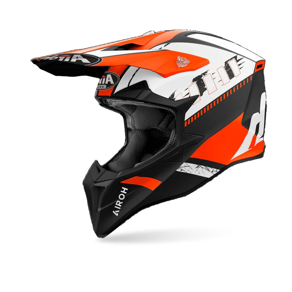 airoh ace helmet orange Aviator Trick Matt Off Road Motorcycle Motocross Gear Change Online Airoh Orange Helmet Airoh Aviator