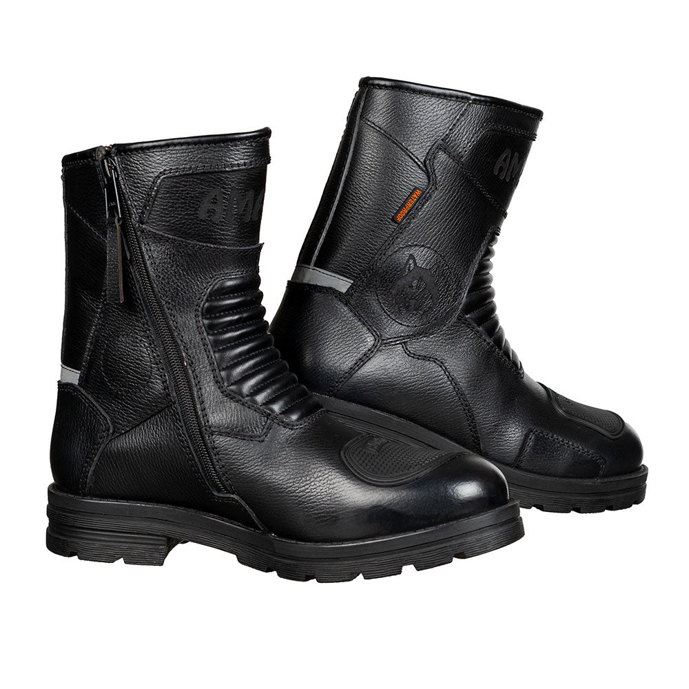 Viktor Short Touring Boots - Black