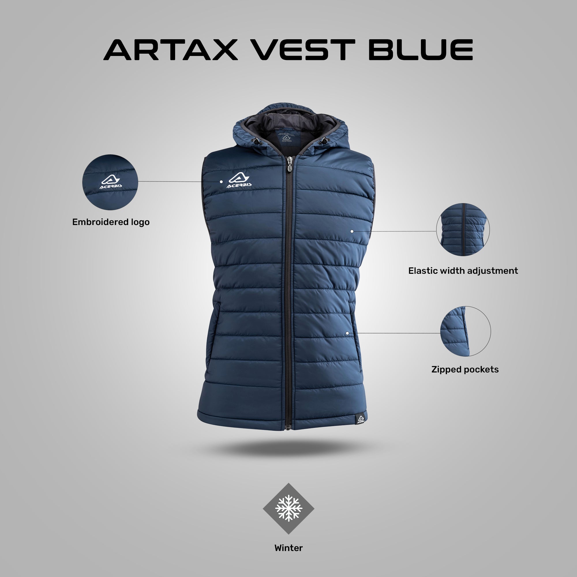 Artax Vest - Blue