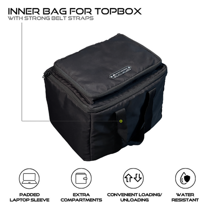 Top Box - 42L - Innerbag for Motorcyclists (Black)