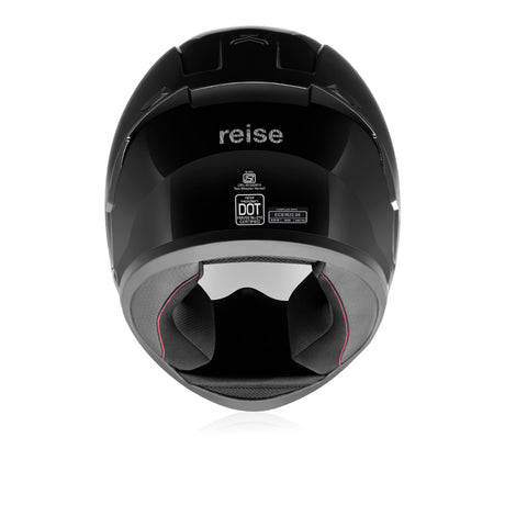 Helden Helmet - Solid Black Gloss