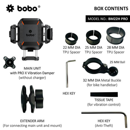 BM22M PRO - Anti-Theft PRO X Anti-Vibration