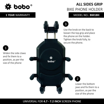 BM18H - Anti-Vibration (Wireless + USB-C Charger)