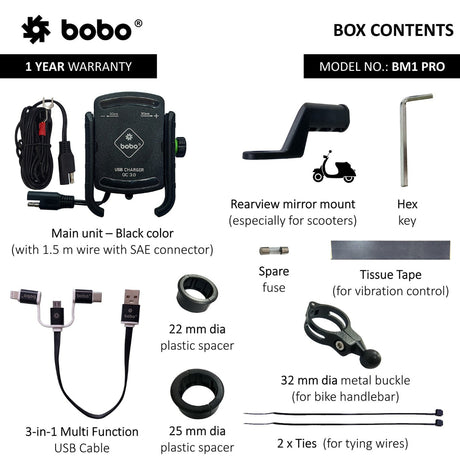 BM1 PRO - BM1 + Fast USB Cable + SAE Connector
