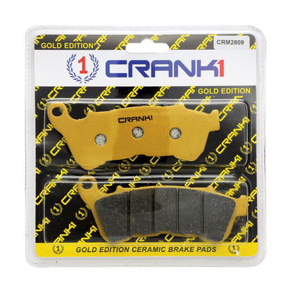Ceramic Brake Pads For Harley Davidson Forty Eight -  Front - CRM2809 (1 Set)