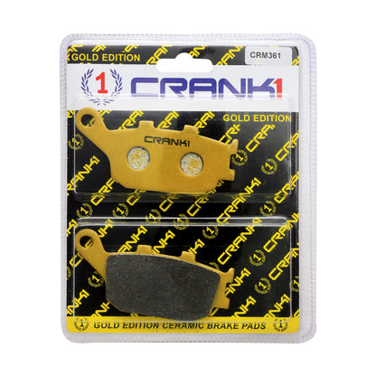 Ceramic Brake Pads For Kawasaki Versys 650 - Rear - CRM361 (1 Set)