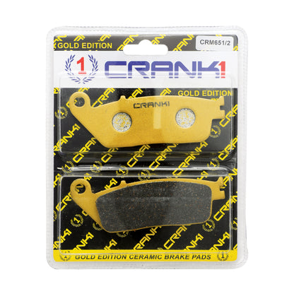 Ceramic Brake Pads For Kawasaki Versys 650 -  Front - CRM651/2 (2 sets)