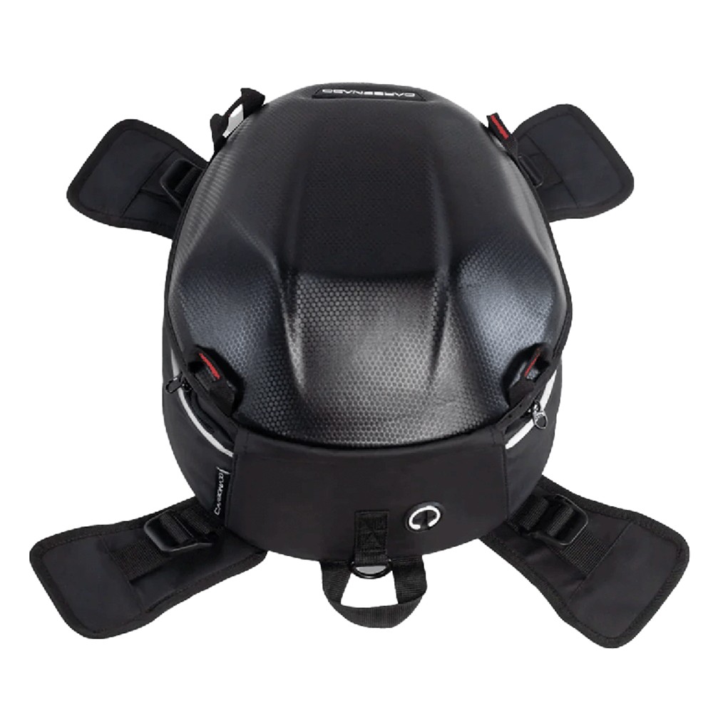 Drift - Hybrid Tank Bag with Rain Cover (Black)