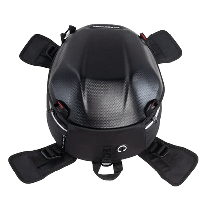 Drift - Hybrid Tank Bag with Rain Cover (Black)