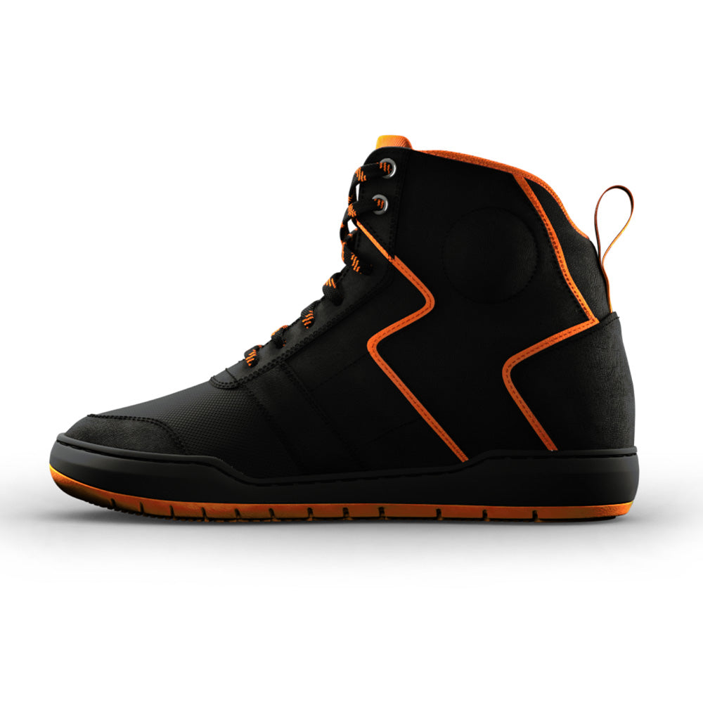 Casual WP Riding Boots - Blue/Orange