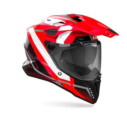 Commander 2 Mavick - Motorcycle Riding Helmet (Red Gloss)