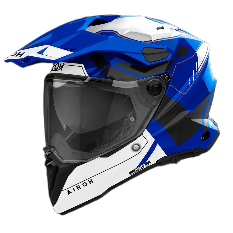 Commander 2 Reveal Blue Gloss Helmet