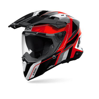 Commander 2 Skip Red Gloss Helmet