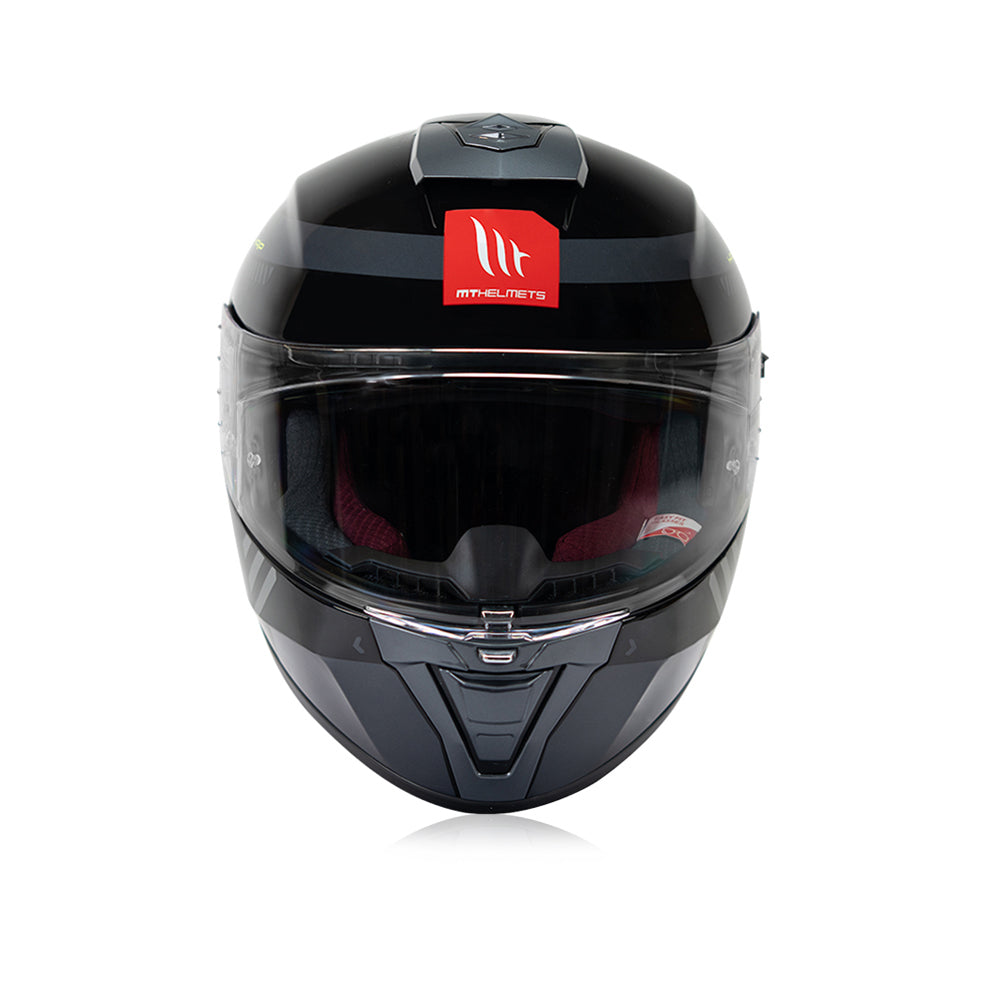Blade 2 Sv Vitality B3 - Motorcycle Riding Helmet (Fluor Gloss) + Balaclava