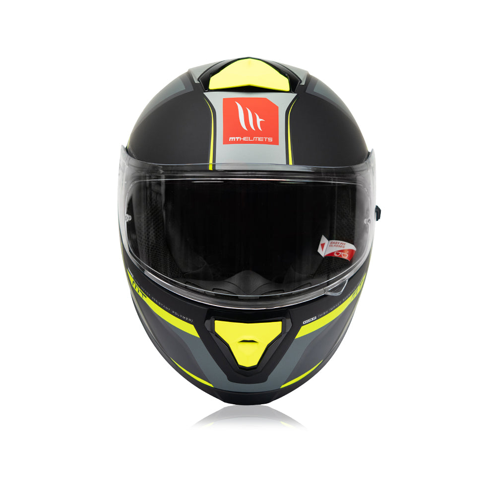 Thunder 3 Sv (Spoiler) Nova B62 - Motorcycle Riding Helmet + Visor (Gloss)