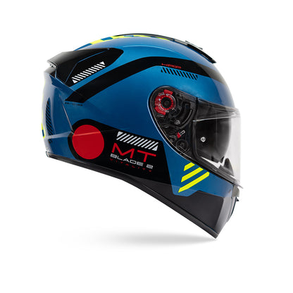 Blade 2 Sv Vitality D7 - Motorcycle Riding Helmet (Gloss)