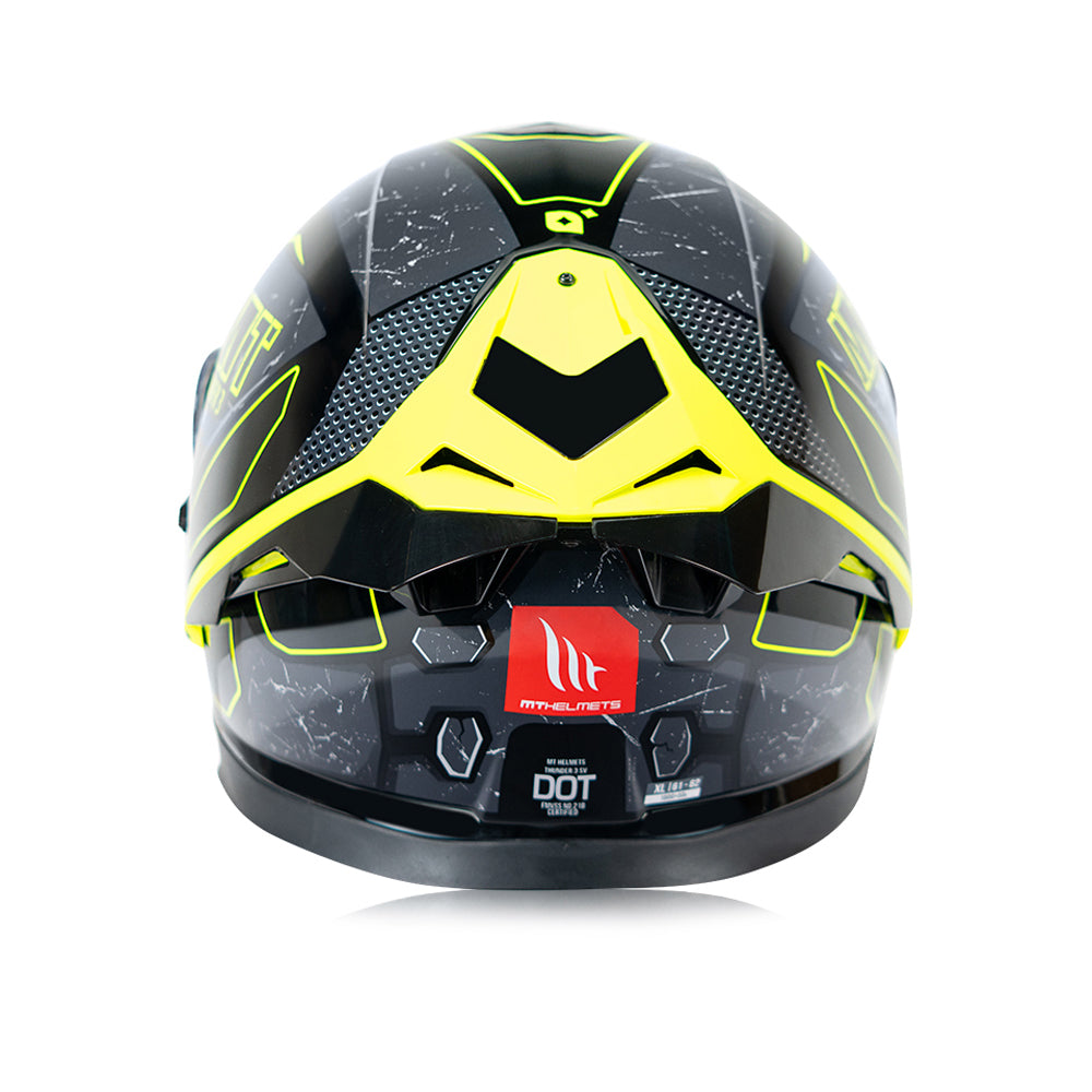 Thunder 3 Sv (Spoiler) T-X C2 - Motorcycle Riding Helmet + Visor (Matt)