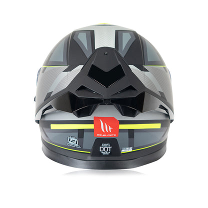 Thunder 3 Sv (Spoiler) Nova B62 - Motorcycle Riding Helmet + Visor (Gloss)