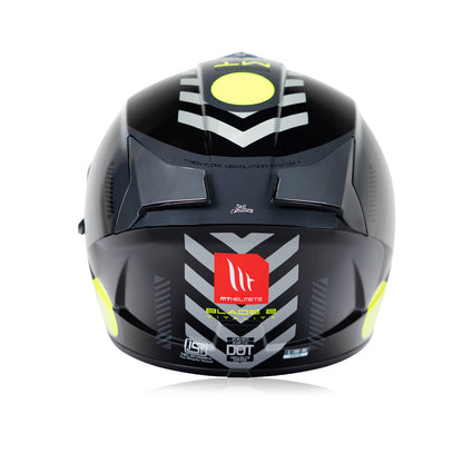 Blade 2 Sv Vitality B3 - Motorcycle Riding Helmet (Fluor Gloss)