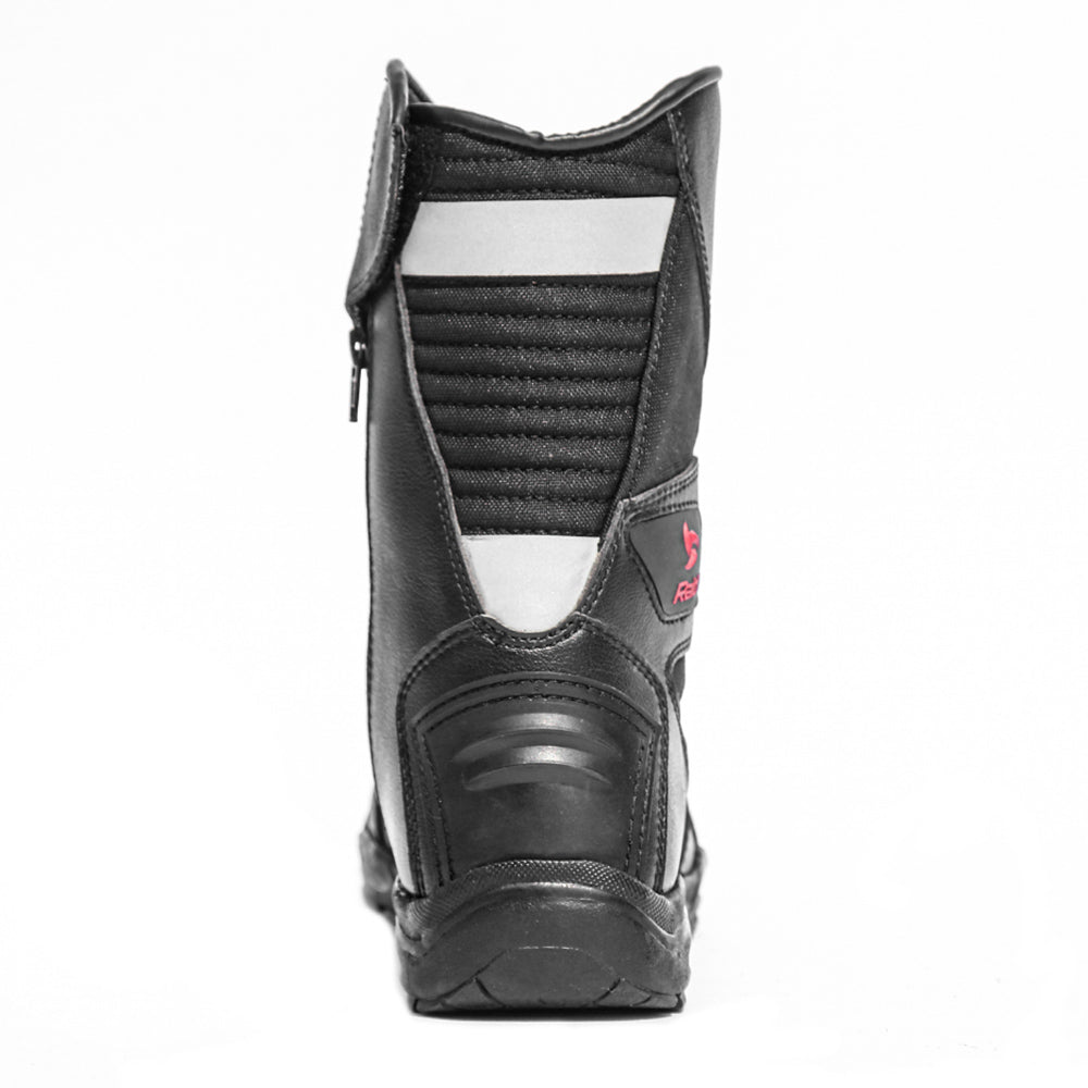 Discover - Water Resistant Motorcycle Riding Boots (Black)