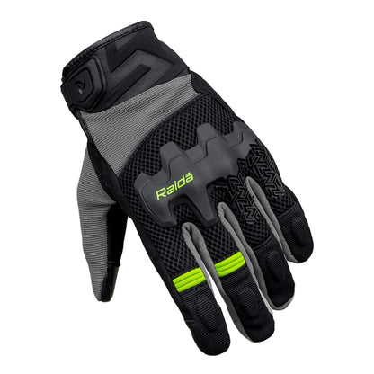 Drift - All Terrain Motorcycle Riding Gloves (Hi-Viz)