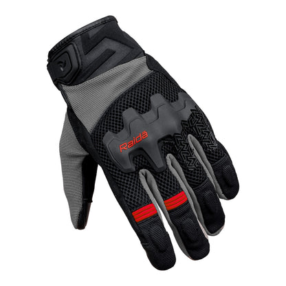 Drift - All Terrain Motorcycle Riding Gloves (Red)
