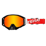 Revver (Revo) MX Goggles - Red