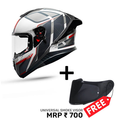 Thunder 3 Sv (Spoiler) Nova A2 - Motorcycle Riding Helmet + Visor (Gloss)