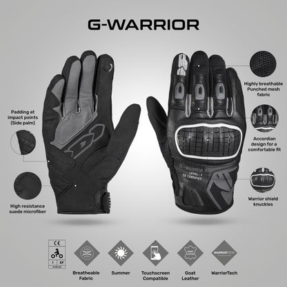 G-Warrior - Urban/Sport Riding Gloves