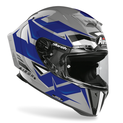 Airoh GP 550 S Wander Helmet | Gloss Blue – Reise Moto