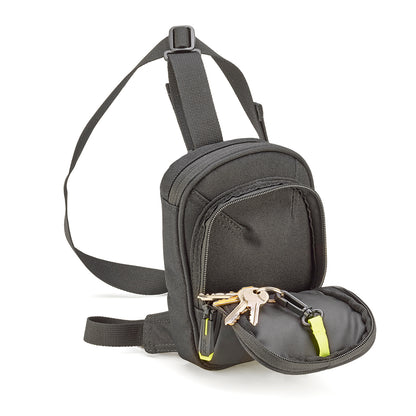 EA139 - 1L - Leg Bag for Motorcyclists (Black)