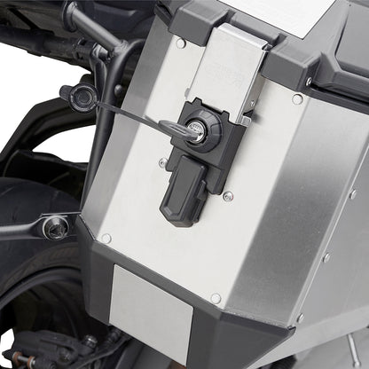 Side Pannier Set - 36L - Motorcycle Side Cases (Silver)