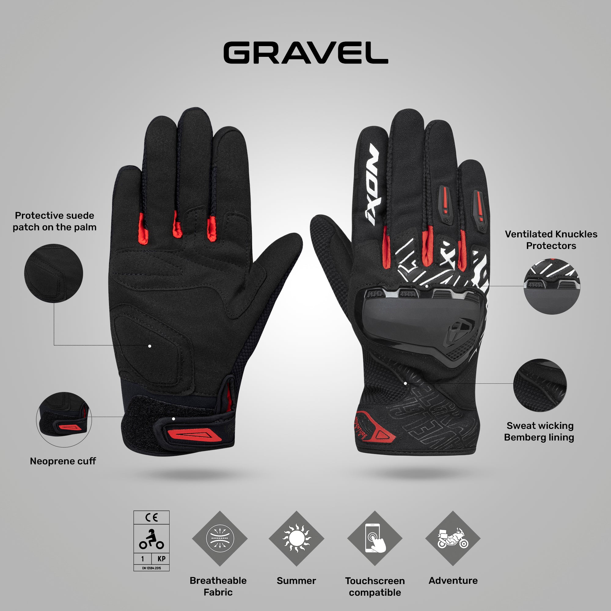 Gravel - Adventure Touring Gloves