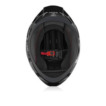 Helden - Motorcycle Riding Helmet (Grey/Black Gloss)
