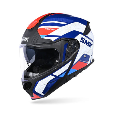 gear navigator SMK Gullwing Navigator Gloss Blue Helmet – ReiseMoto
