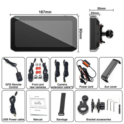 UI Premium Dashcam - 6.2 Inch ( With BSD)