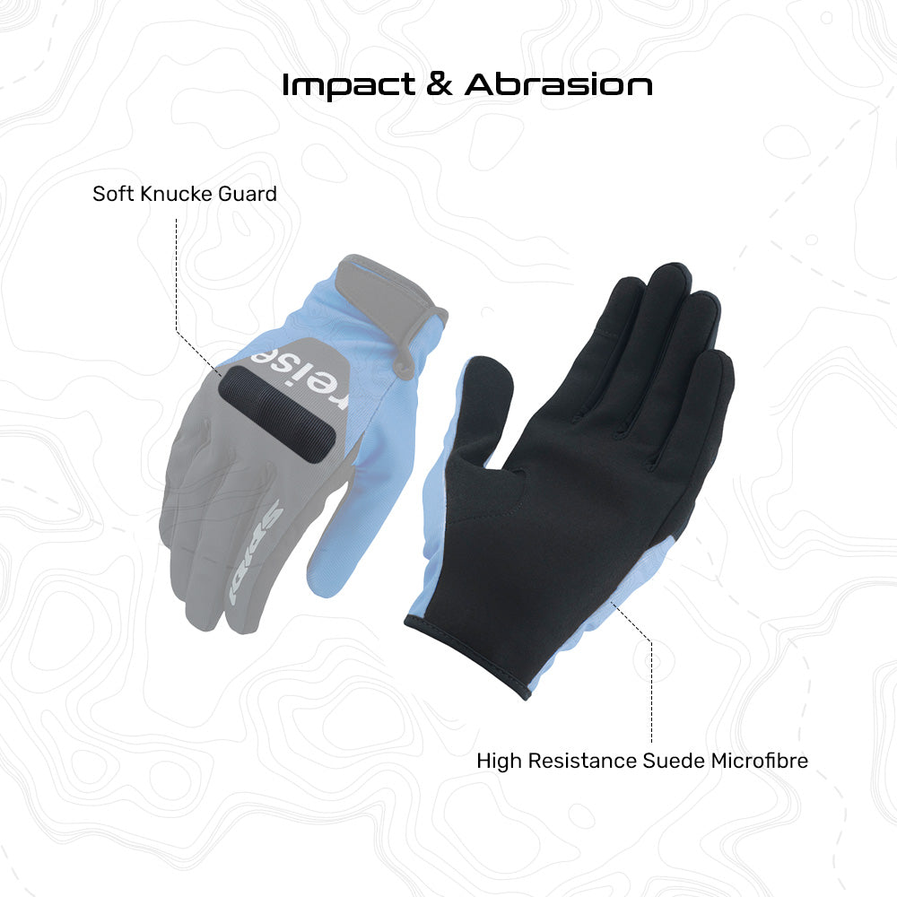 Knott - Urban/Off Road Riding Gloves (Yellow) – ReiseMoto