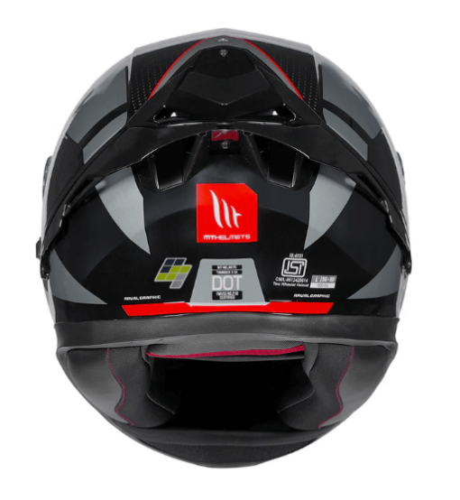 Thunder 3 Sv Pro Arual B1 - Motorcycle Riding Helmet (Gloss Grey/Black)