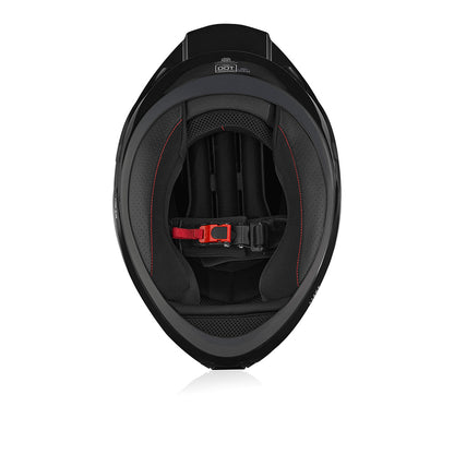 Helden - Motorcycle Riding Helmet (Solid Black Matte)