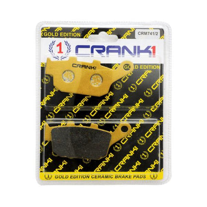 Ceramic Brake Pads For Honda CBR 650F - Rear - CRM741/2 (1 Set)