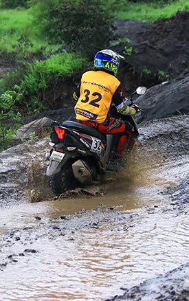Monsoon Scooter Rally