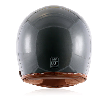 Moto-X Solid - Motorcycle Riding Helmet (Athena Grey)