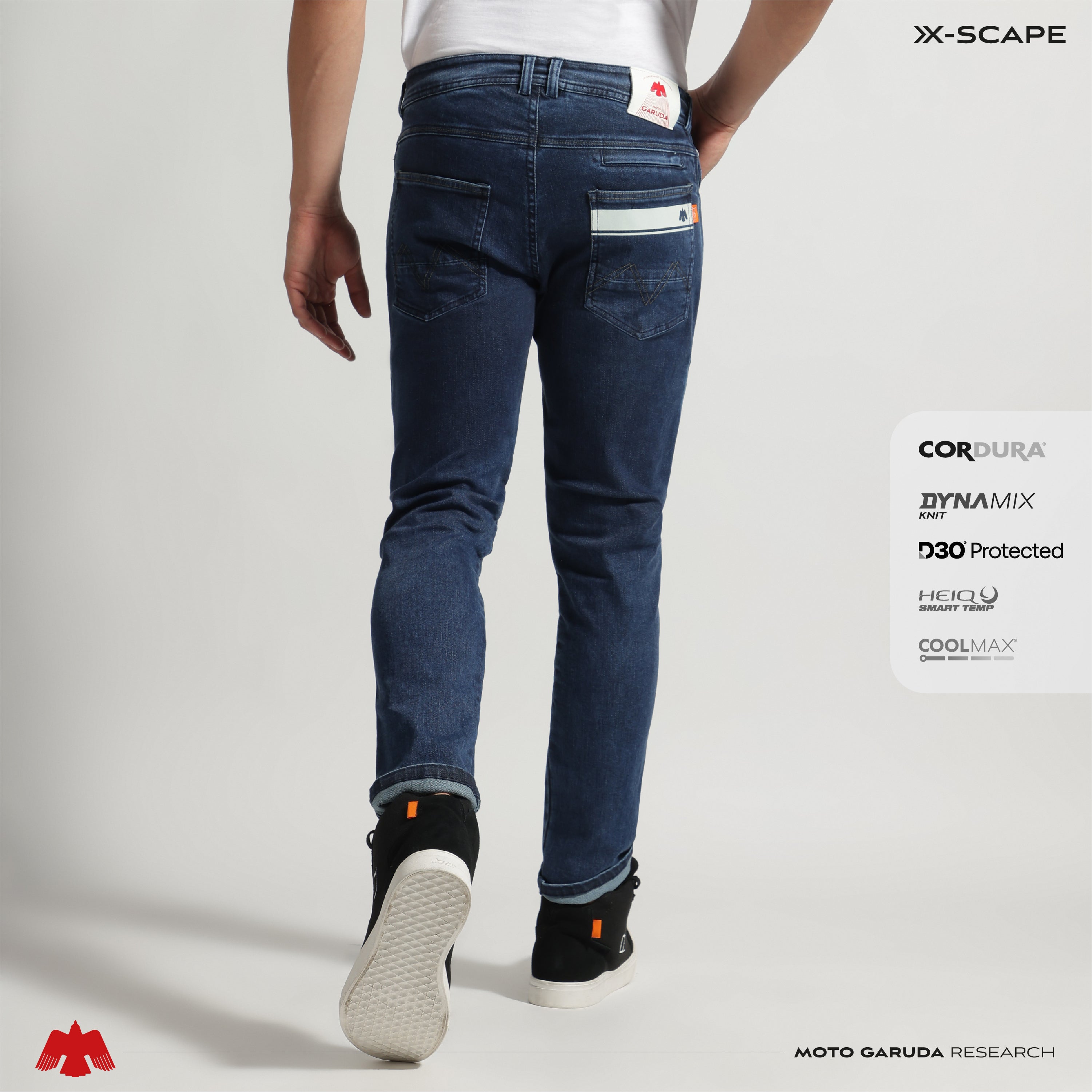 X-Scape - Motorcycle Riding Jeans (Indigo Blue)