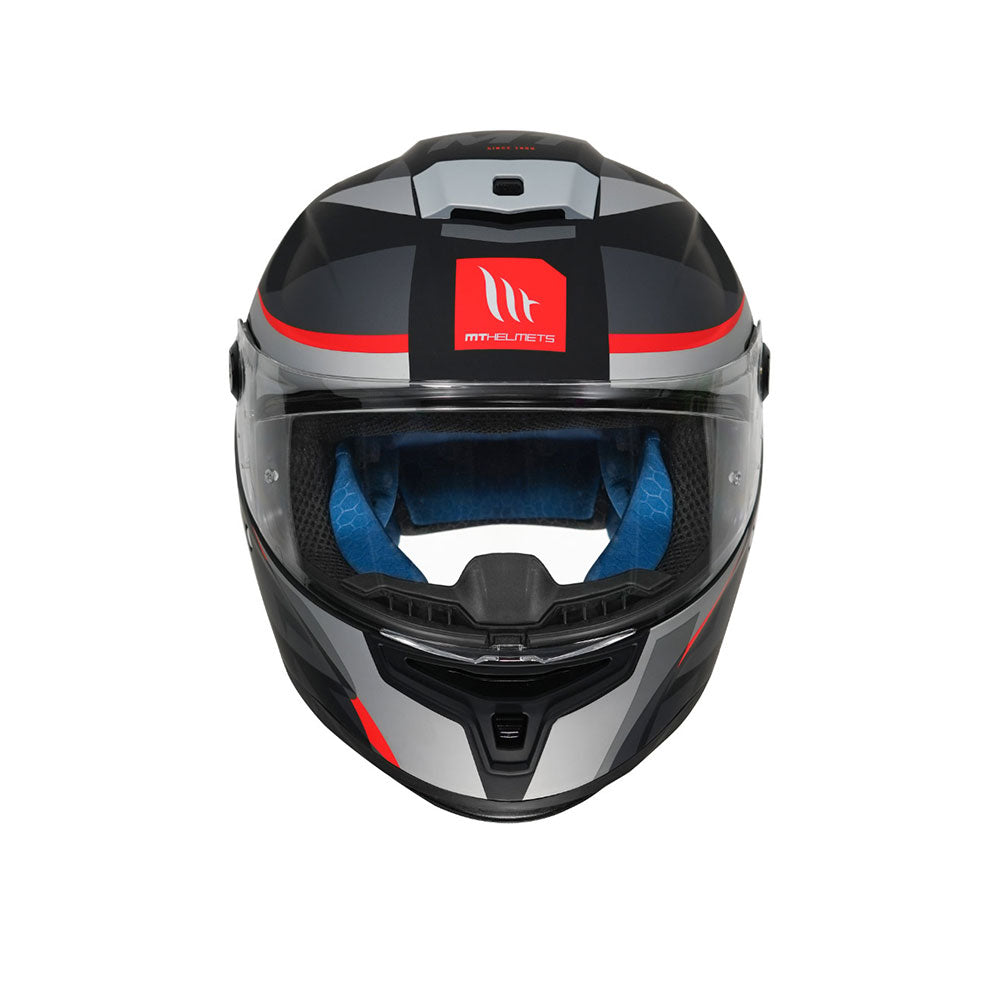 Hummer B Oasis A1 - Motorcycle Riding Helmet (Matt Black/Grey