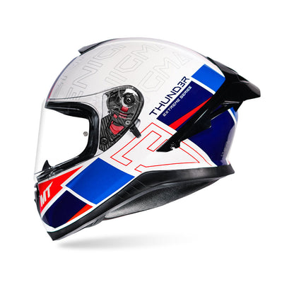 Thunder 3 Pro Enigma - Motorcycle Riding Helmet (Gloss Blue)