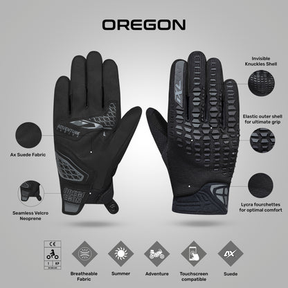 Oregon - Ultra Light Adventure Touring Gloves